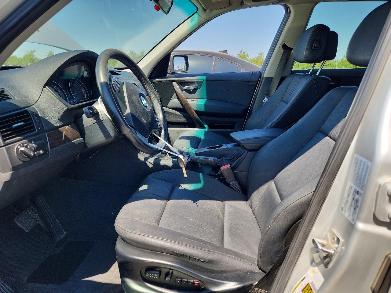2008 Bmw X3 3.0si Silver vin: WBXPC93478WJ14100
