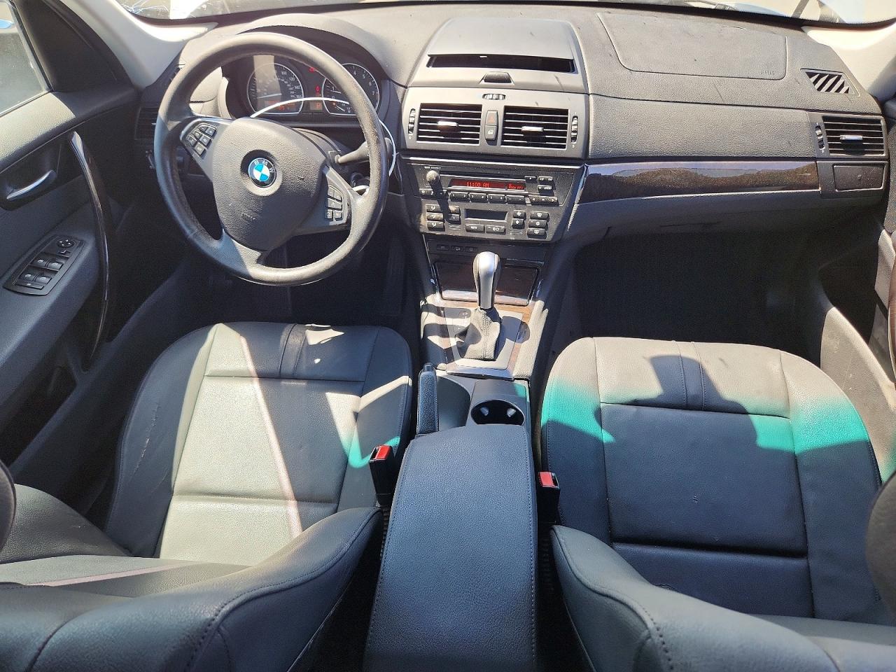 2008 Bmw X3 3.0si Silver vin: WBXPC93478WJ14100