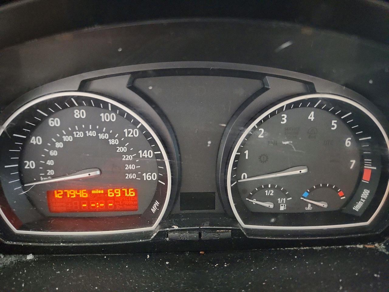 2008 Bmw X3 3.0si Black vin: WBXPC93478WJ16249