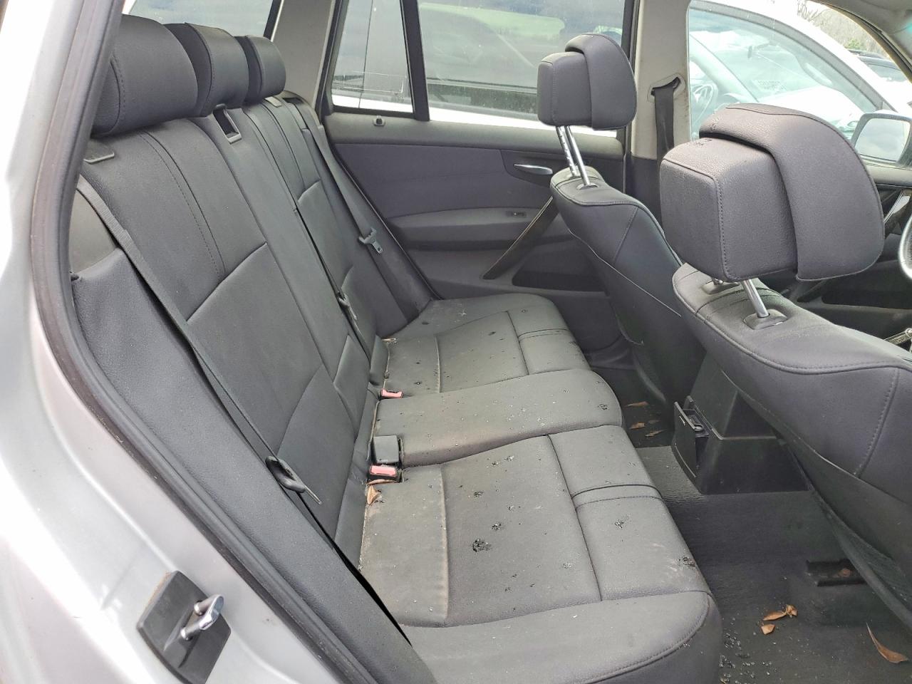 2009 Bmw X3 Xdrive30i Silver vin: WBXPC93479WJ28905