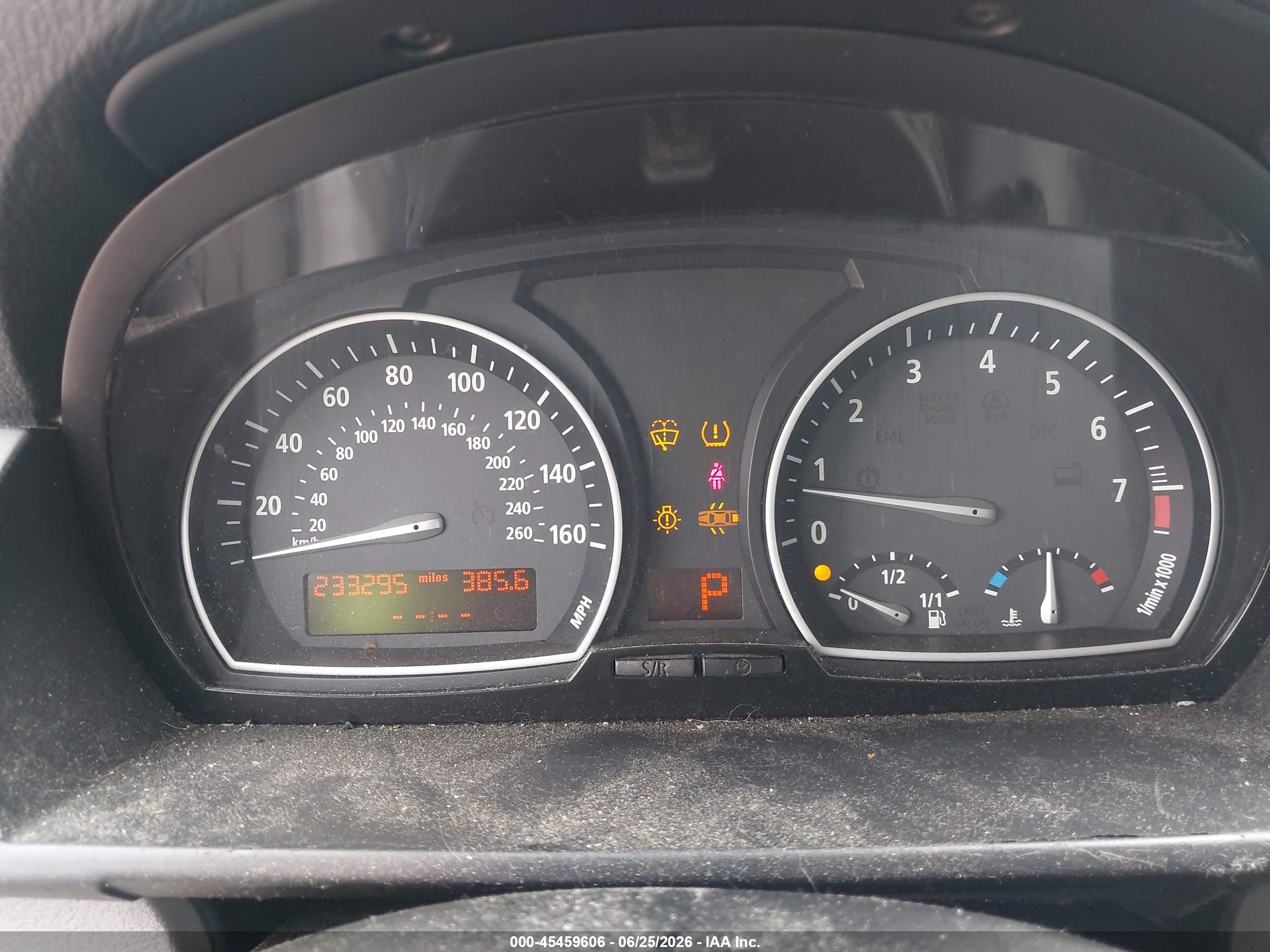 2007 Bmw X3 3.0si Gray vin: WBXPC93487WF09324