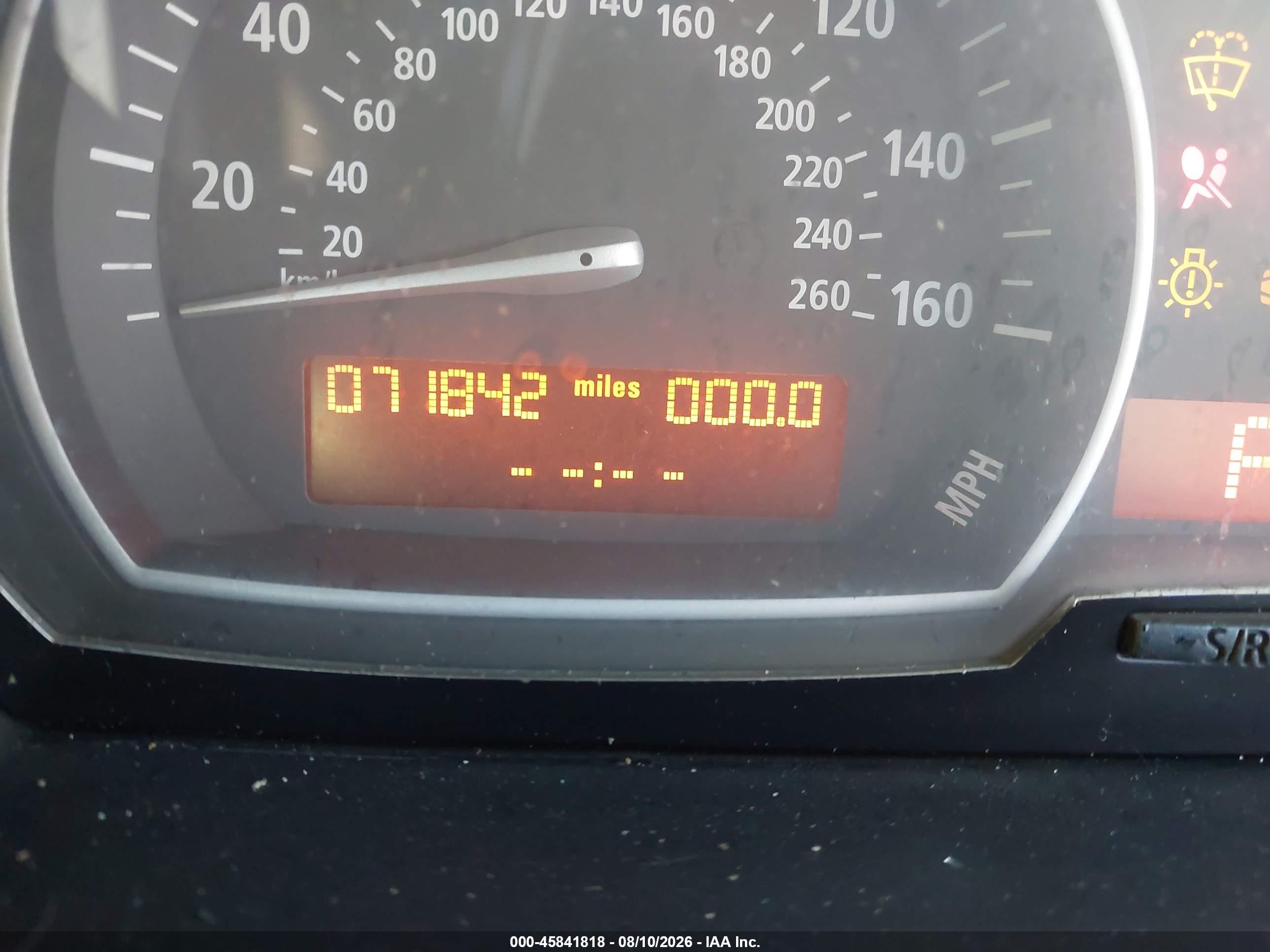 2007 Bmw X3 3.0si Black vin: WBXPC93487WF17780
