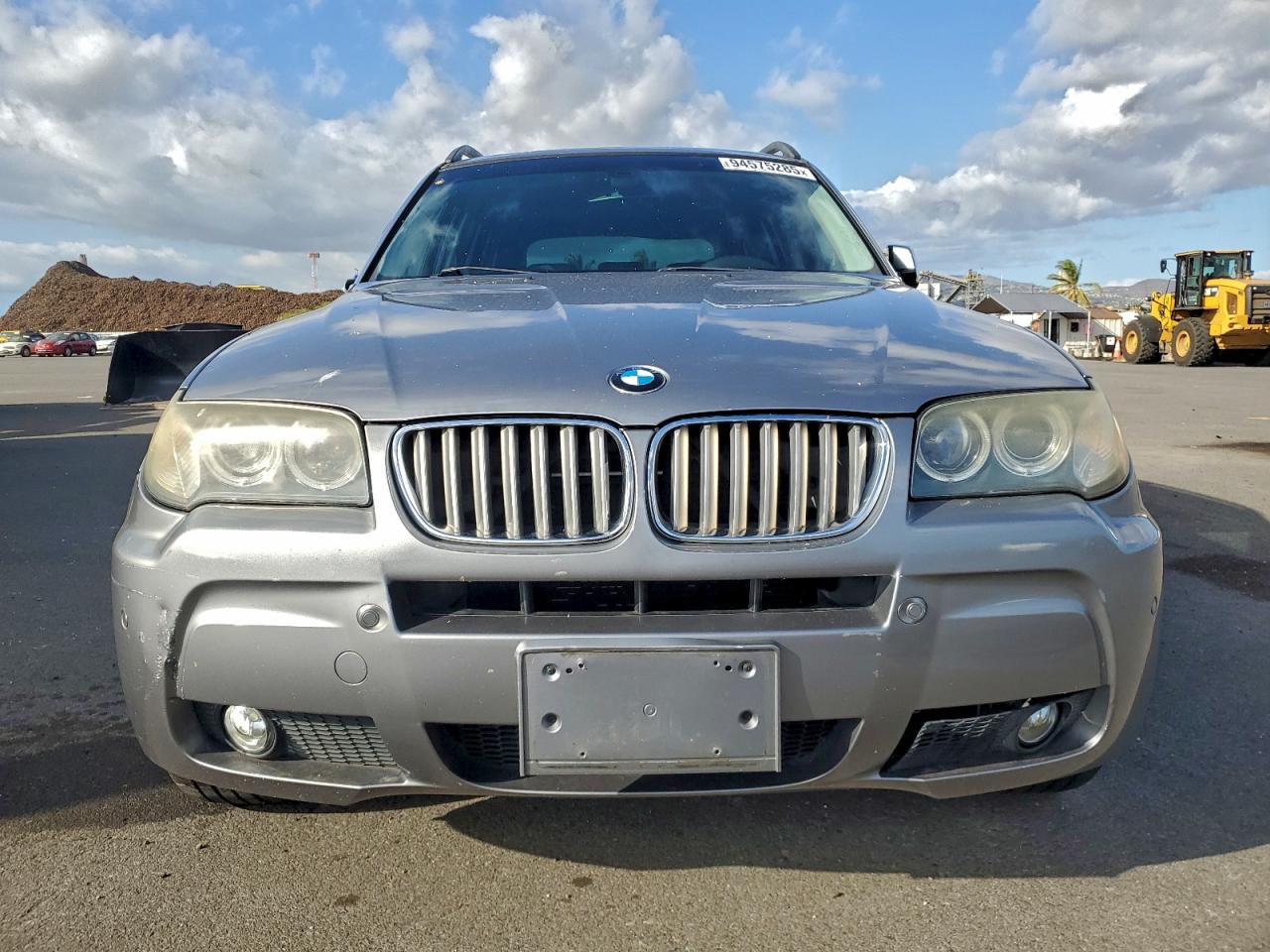 2007 Bmw X3 3.0si Silver vin: WBXPC93487WF23319