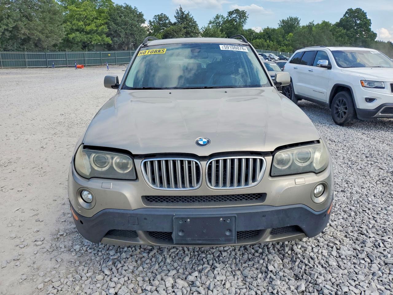 2007 Bmw X3 3.0si Gold vin: WBXPC93487WF26088