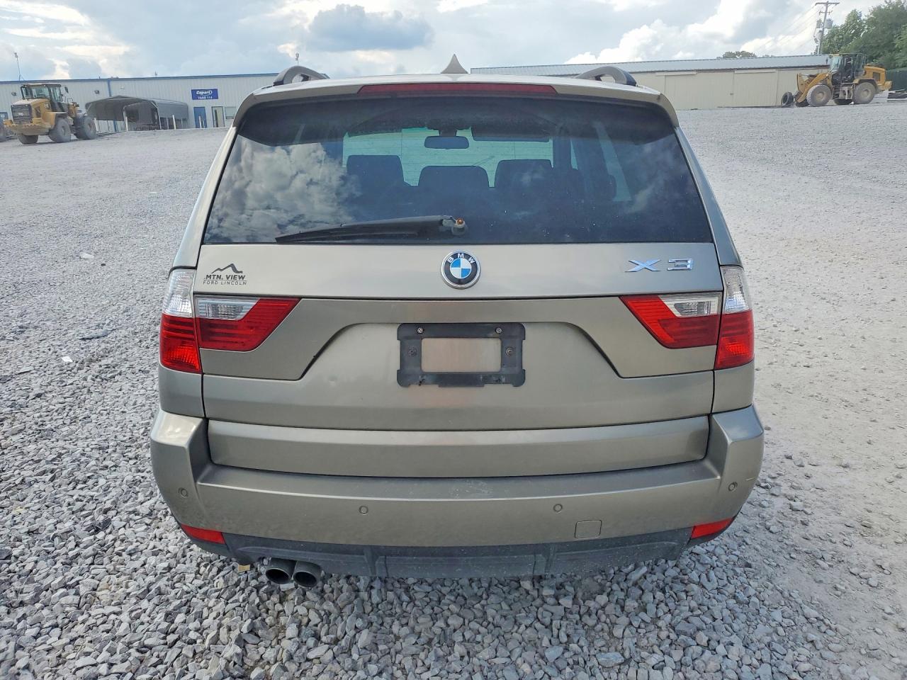2007 Bmw X3 3.0si Gold vin: WBXPC93487WF26088