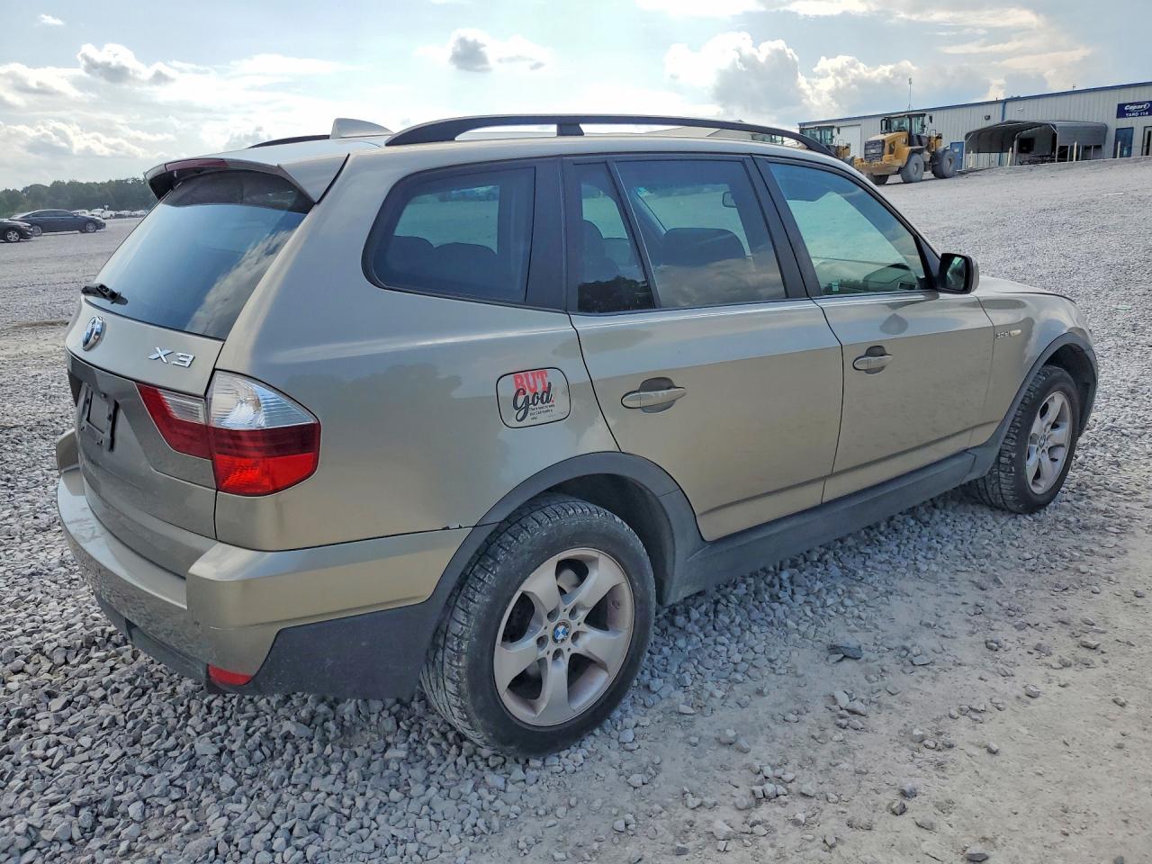 2007 Bmw X3 3.0si Gold vin: WBXPC93487WF26088