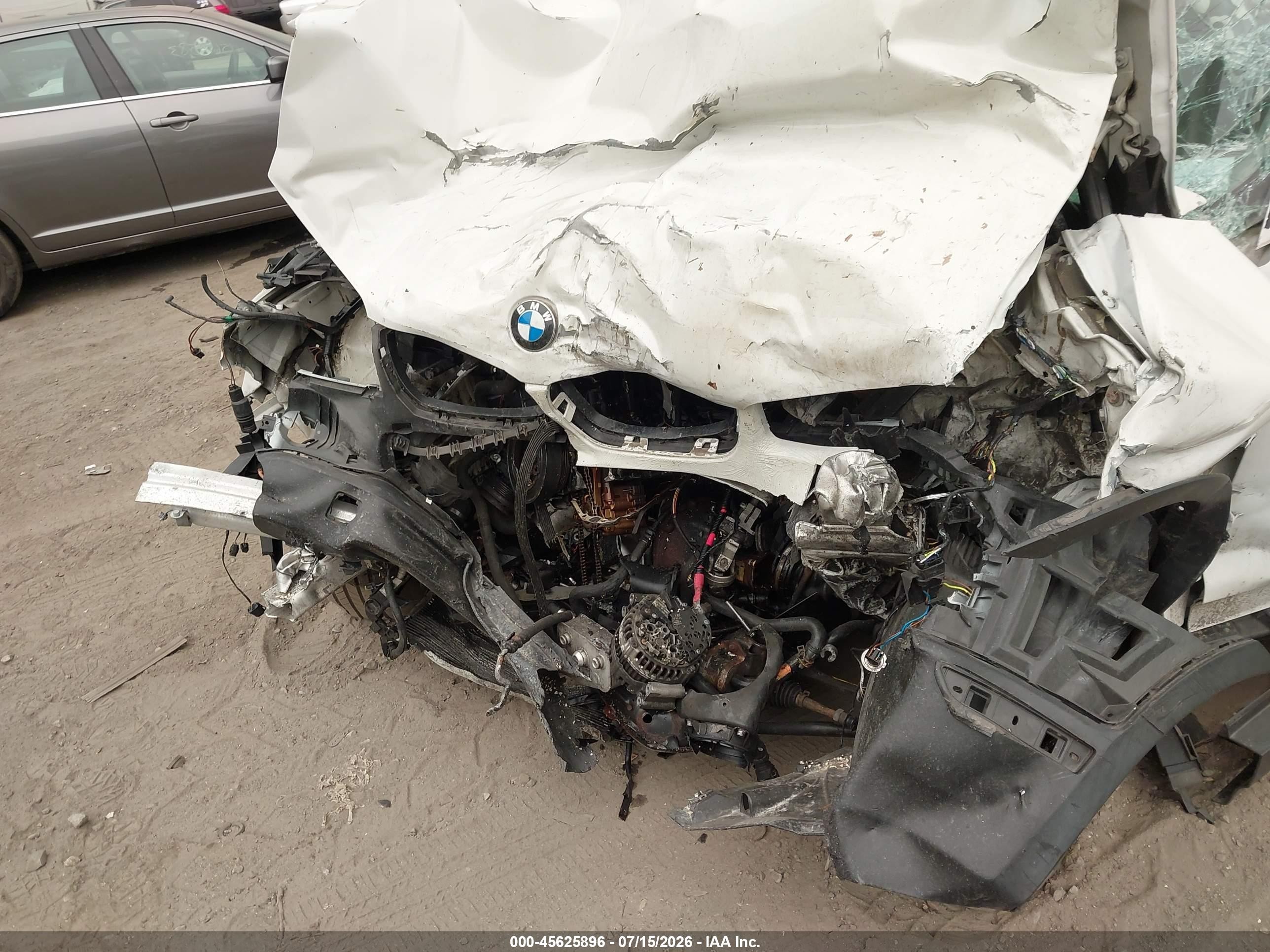 2007 Bmw X3 3.0si Белый vin: WBXPC93487WJ01936