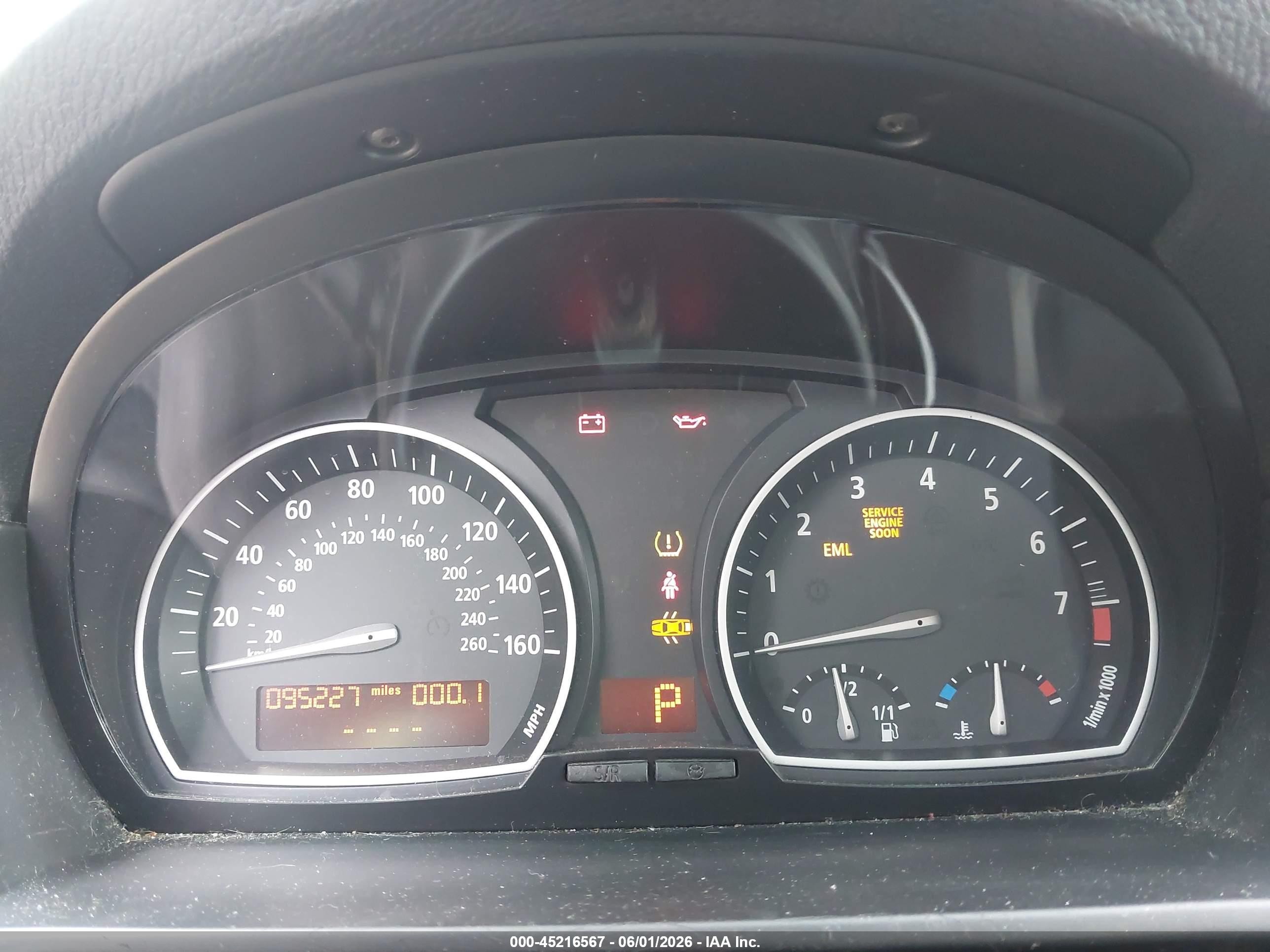 2008 Bmw X3 3.0si Gray vin: WBXPC93488WJ18396