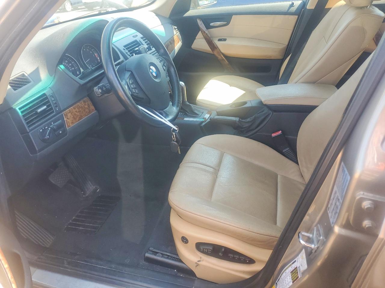 2008 Bmw X3 3.0si Gold vin: WBXPC93498WJ03065