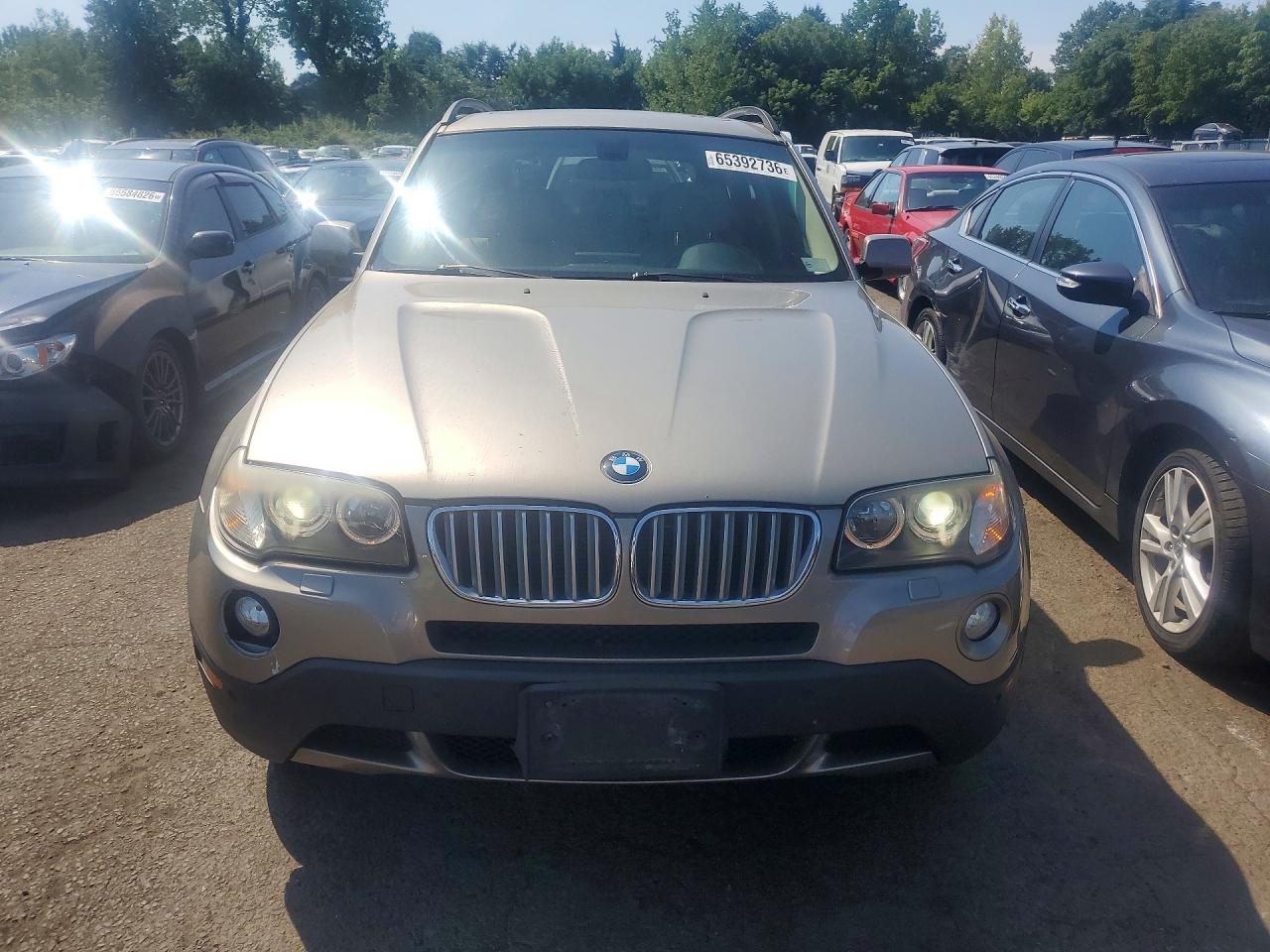 2008 Bmw X3 3.0si Gold vin: WBXPC93498WJ03065