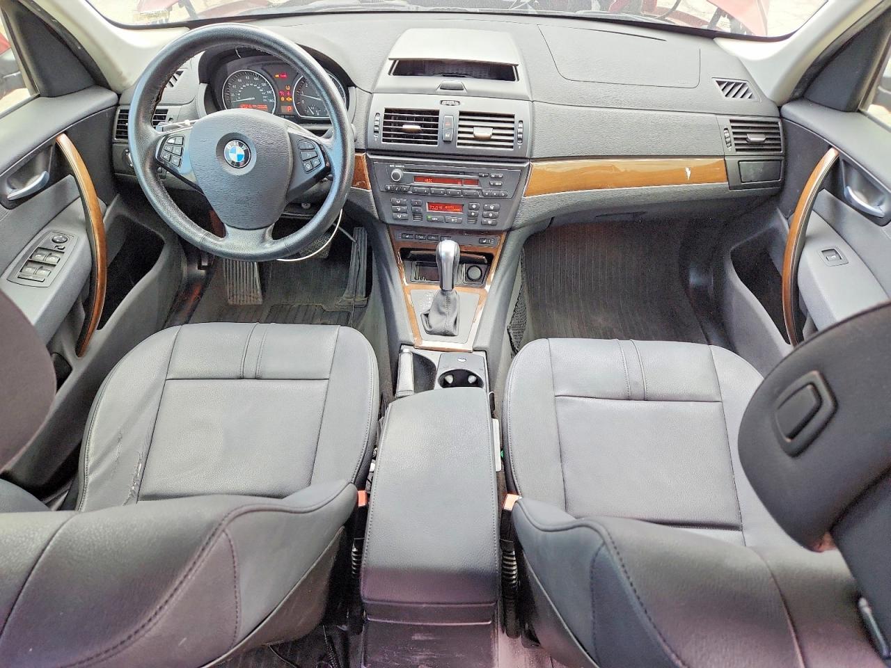 2009 Bmw X3 Xdrive30i Burgundy vin: WBXPC93499WJ29845
