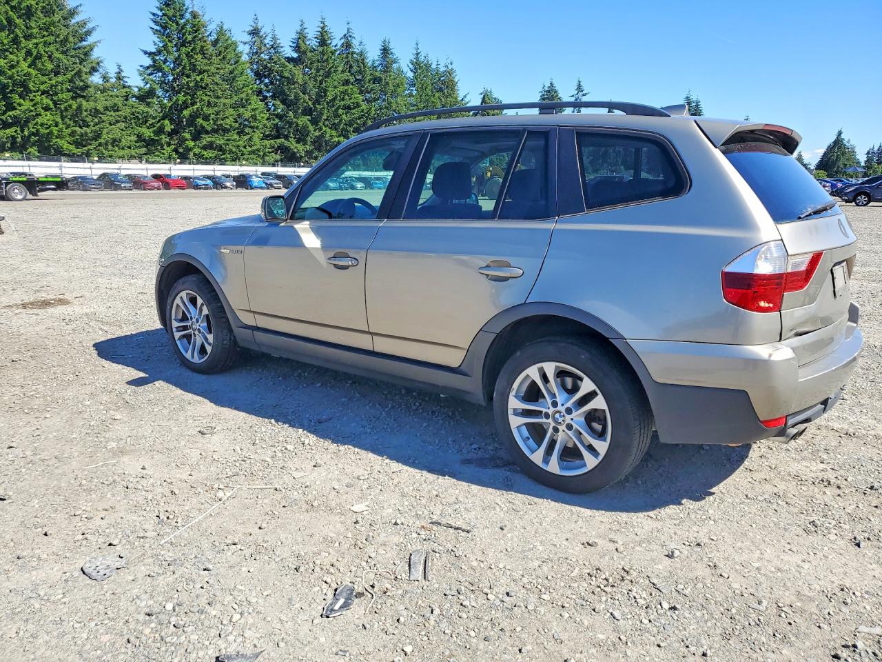 2007 Bmw X3 3.0si Tan vin: WBXPC934X7WF00348
