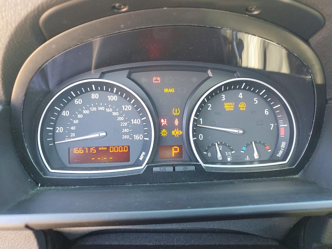2007 Bmw X3 3.0si Tan vin: WBXPC934X7WF00348