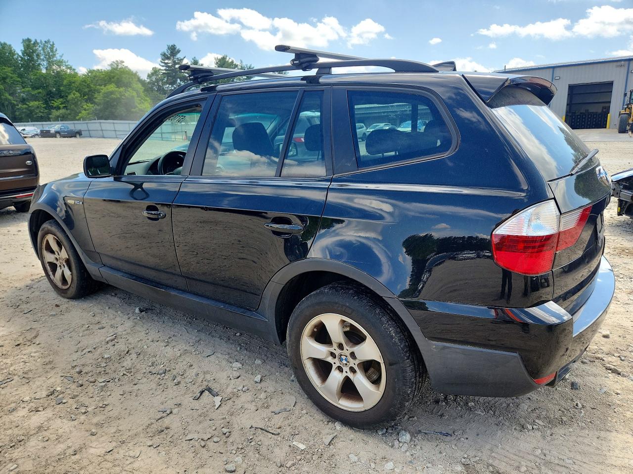 2007 Bmw X3 3.0si Black vin: WBXPC934X7WF07221
