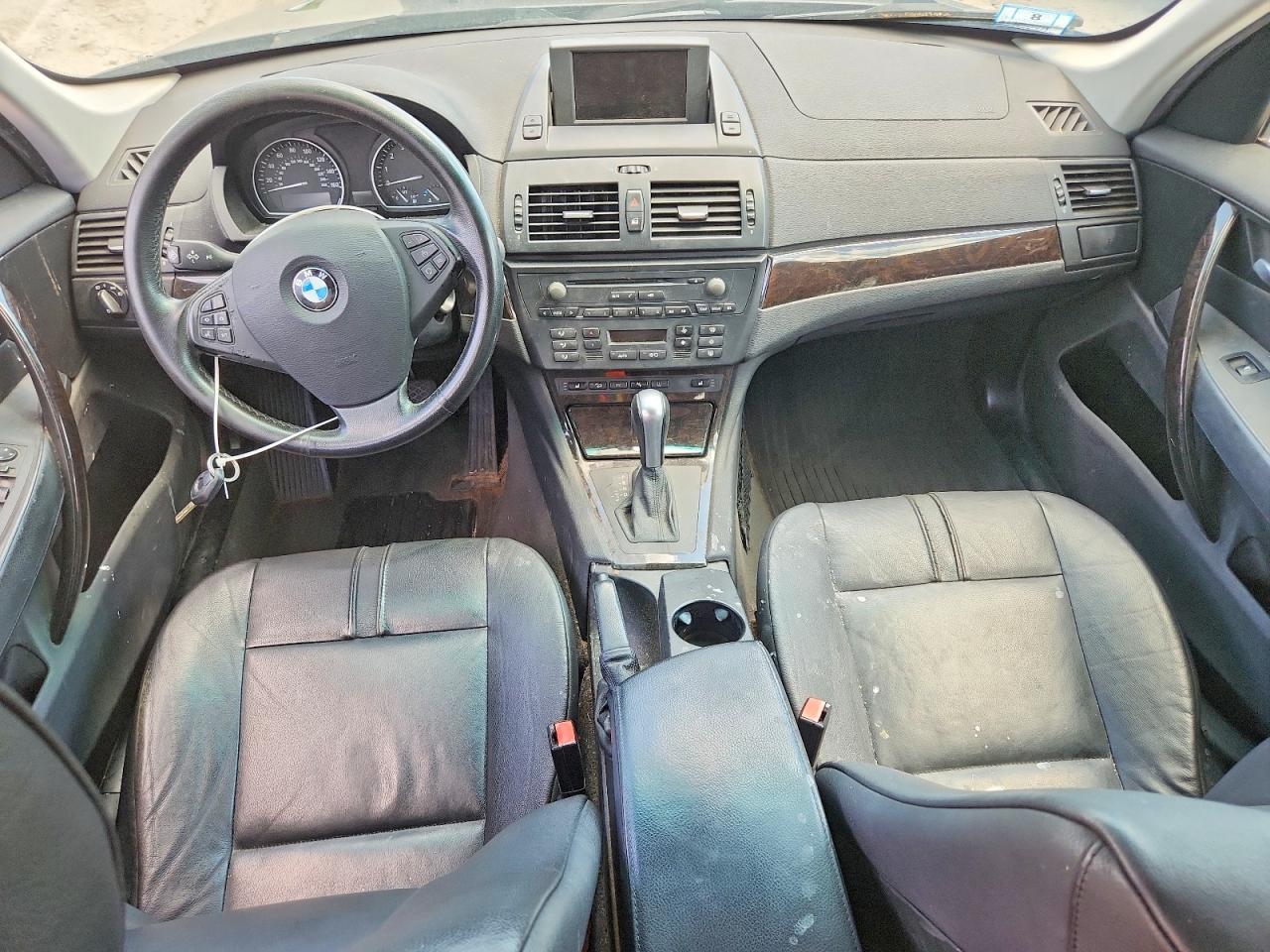 2007 Bmw X3 3.0si Black vin: WBXPC934X7WF07221