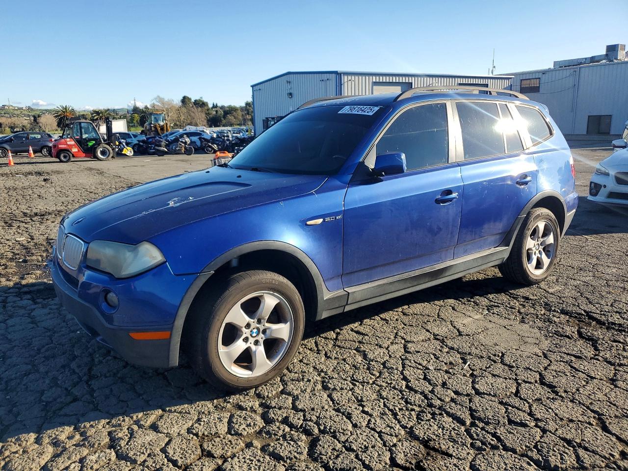 2007 Bmw Motorrad X3 3.0si Синий vin: WBXPC934X7WF22253