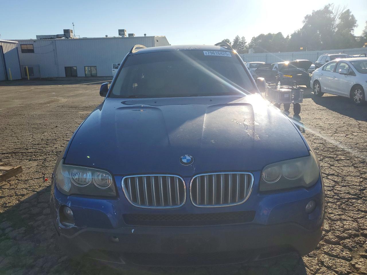 2007 Bmw Motorrad X3 3.0si Синий vin: WBXPC934X7WF22253