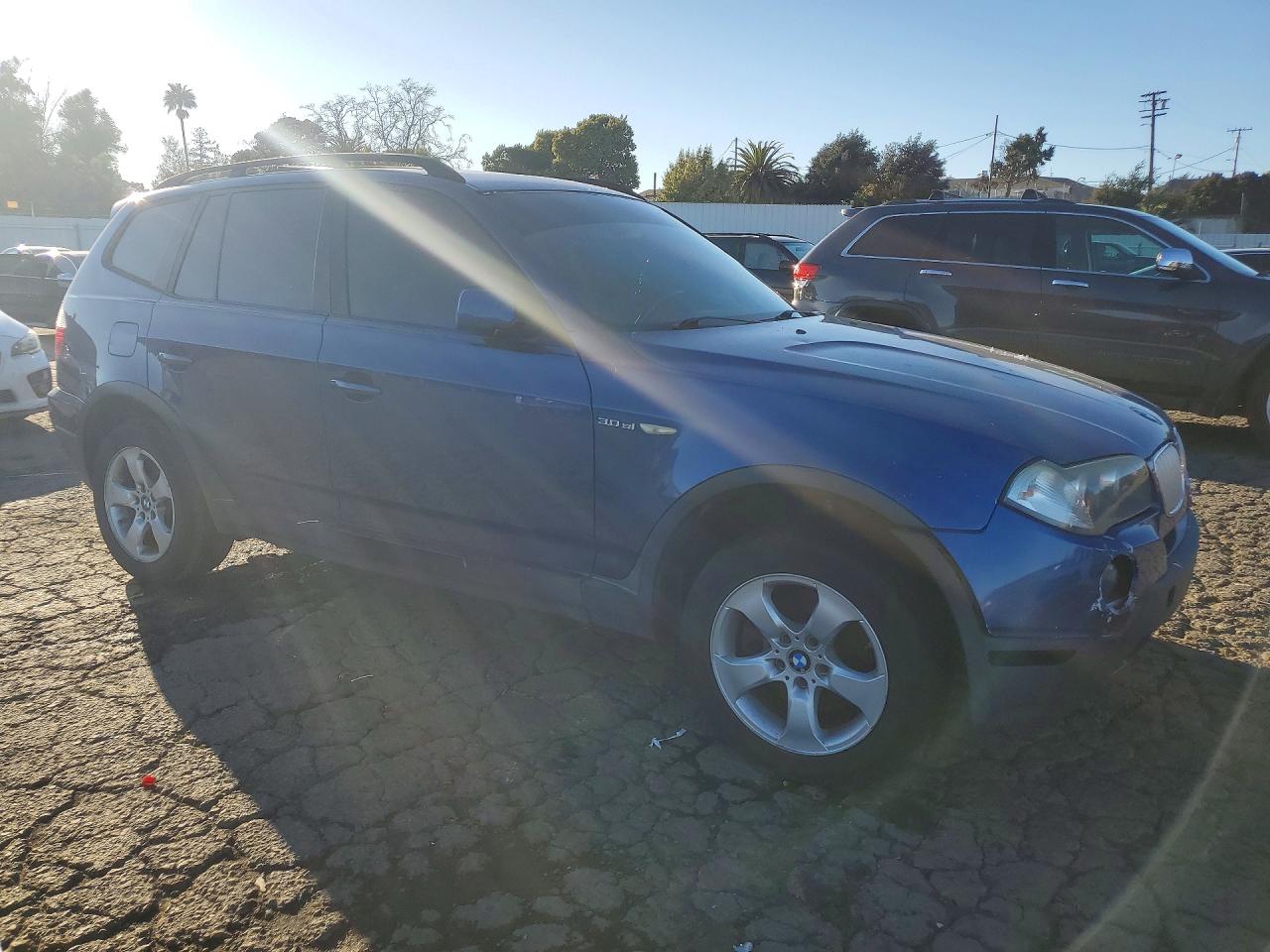 2007 Bmw Motorrad X3 3.0si Синий vin: WBXPC934X7WF22253