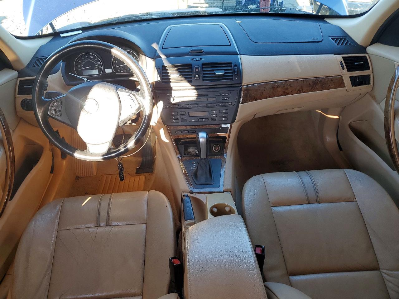 2007 Bmw Motorrad X3 3.0si Синий vin: WBXPC934X7WF22253