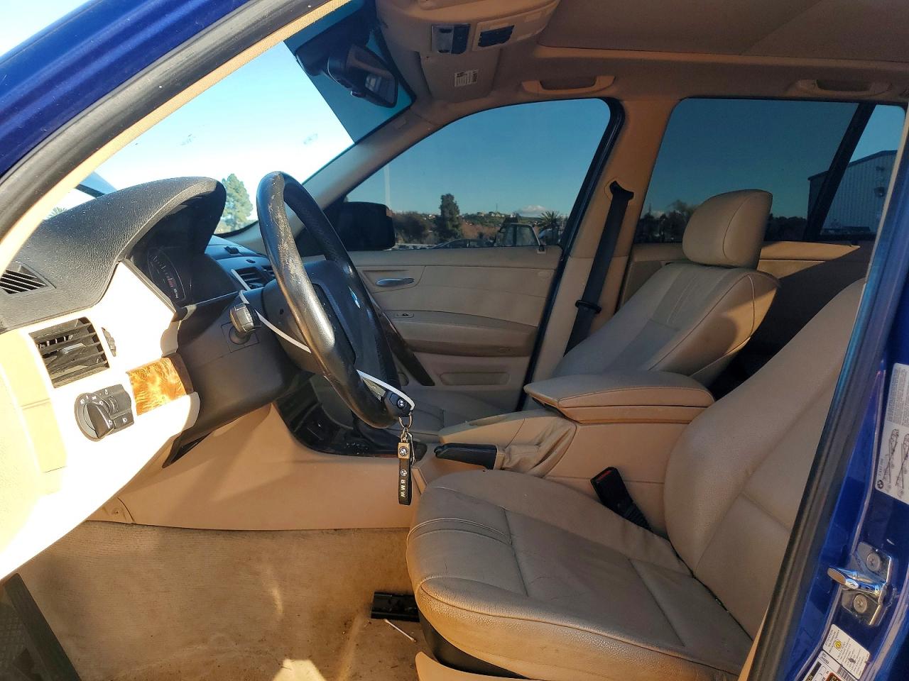 2007 Bmw Motorrad X3 3.0si Синий vin: WBXPC934X7WF22253