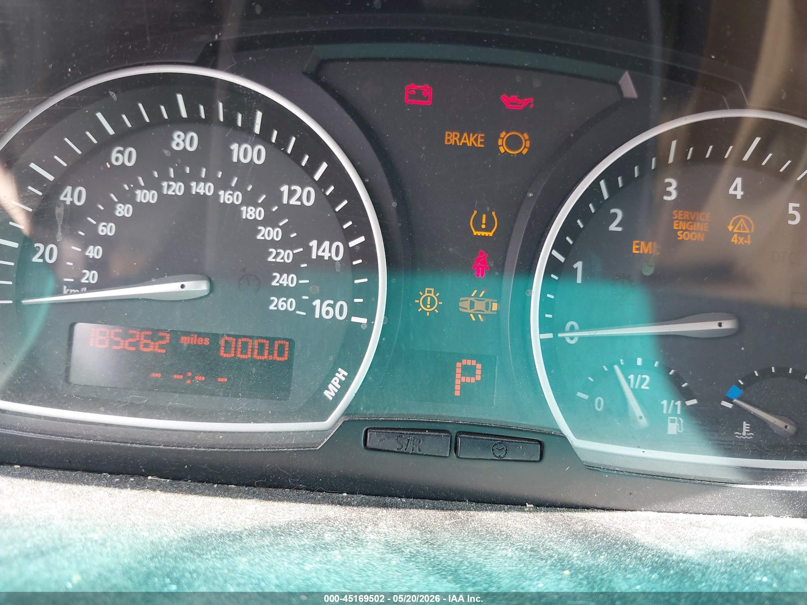 2007 Bmw X3 3.0si Tan vin: WBXPC934X7WF24438