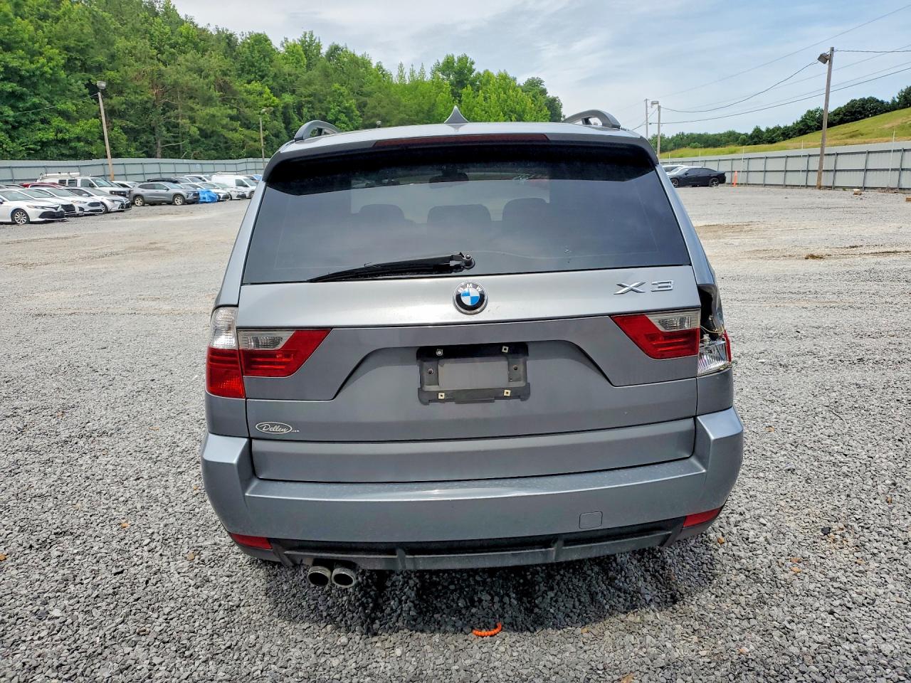 2007 Bmw X3 3.0si Charcoal vin: WBXPC934X7WF25573