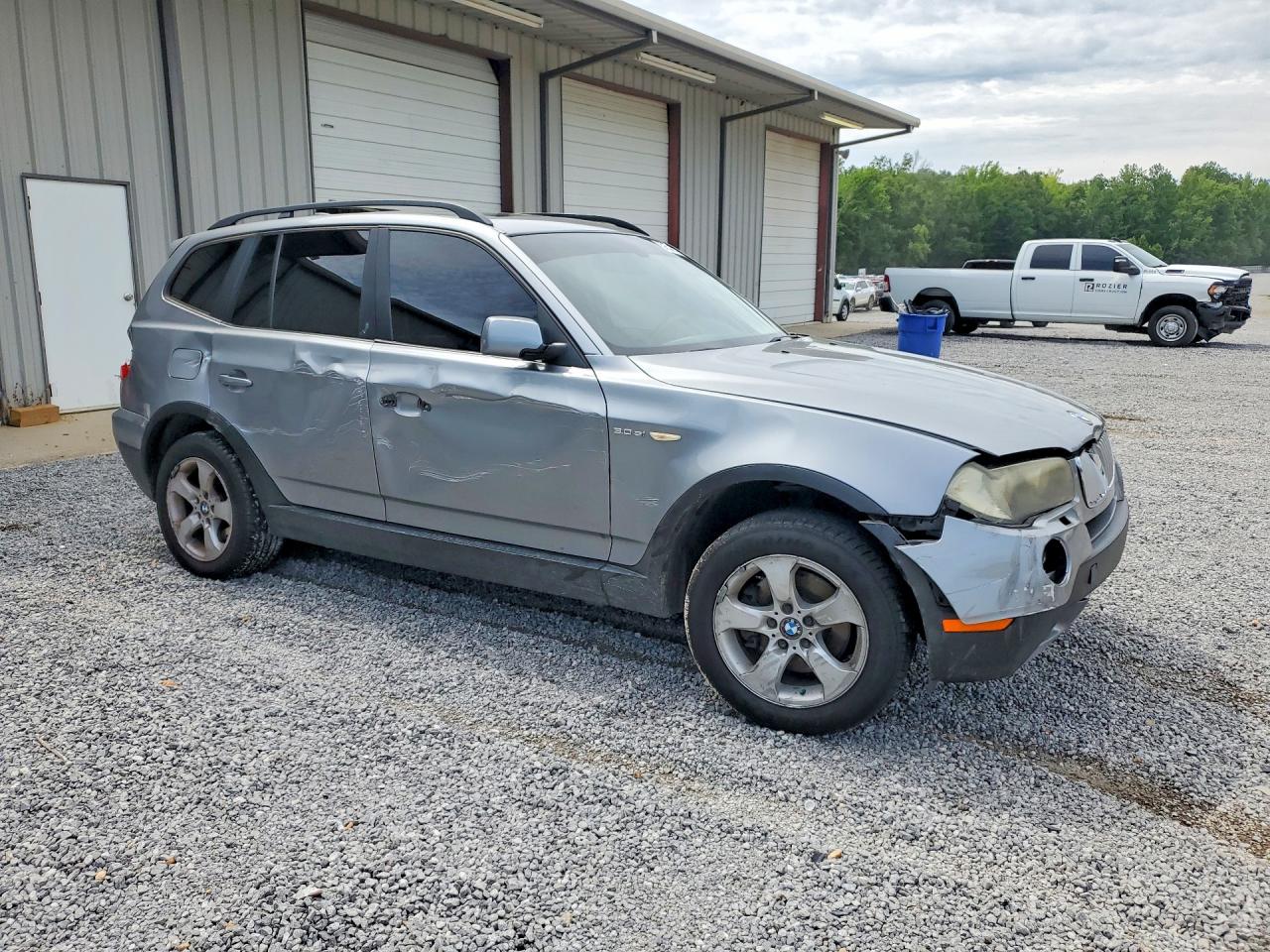 2007 Bmw X3 3.0si Charcoal vin: WBXPC934X7WF25573