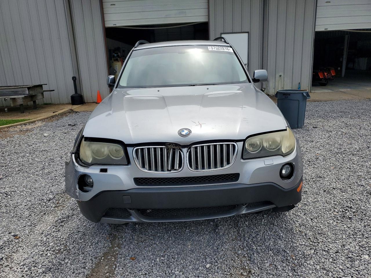 2007 Bmw X3 3.0si Charcoal vin: WBXPC934X7WF25573