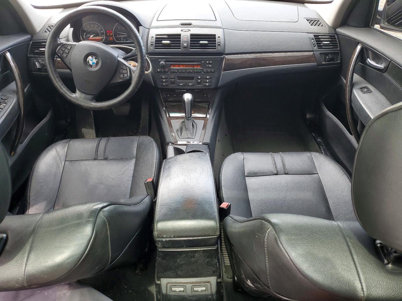 2007 Bmw X3 3.0si Charcoal vin: WBXPC934X7WF25573