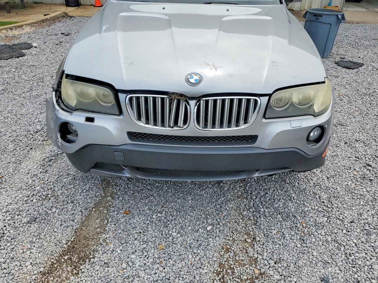 2007 Bmw X3 3.0si Charcoal vin: WBXPC934X7WF25573