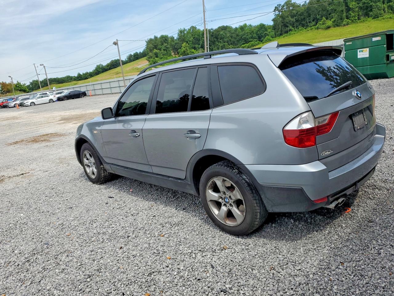 2007 Bmw X3 3.0si Charcoal vin: WBXPC934X7WF25573