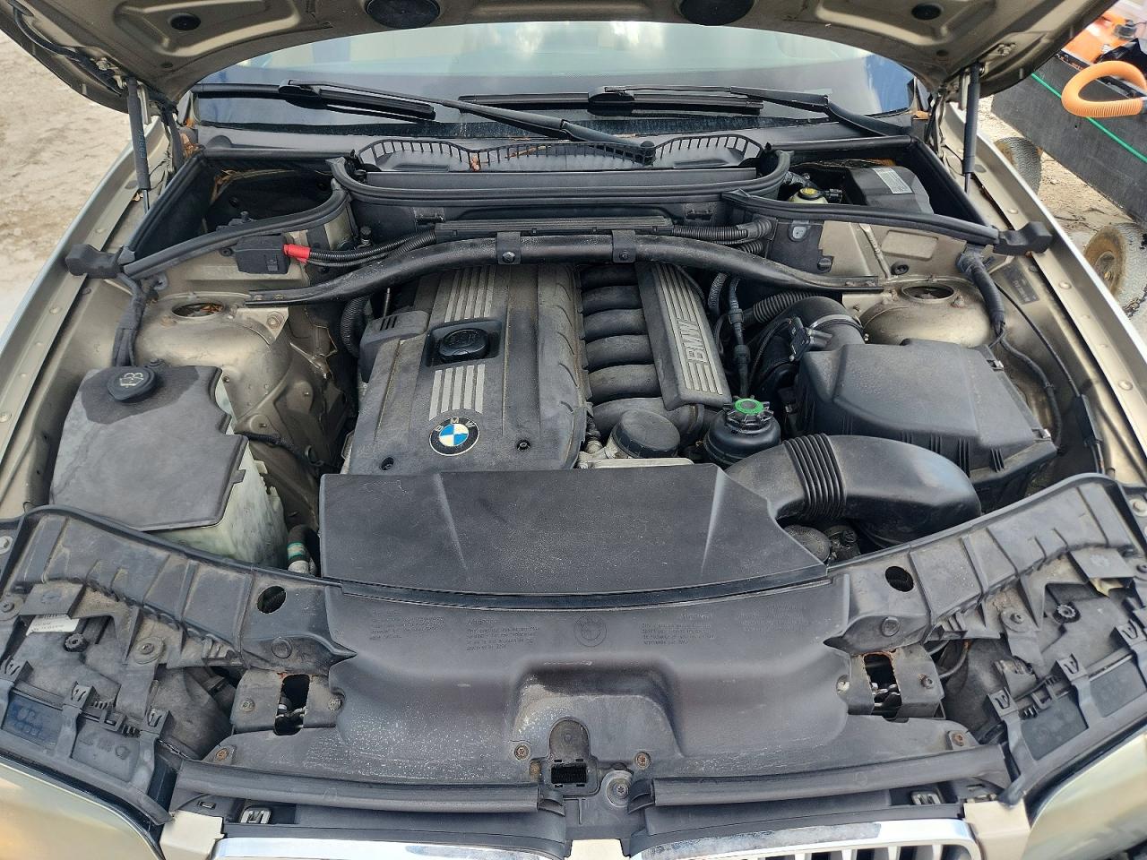 2007 Bmw X3 3.0si Бежевый vin: WBXPC934X7WF27193