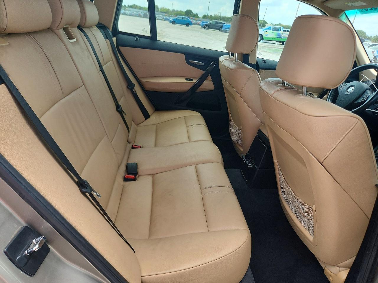 2007 Bmw X3 3.0si Бежевый vin: WBXPC934X7WF27193