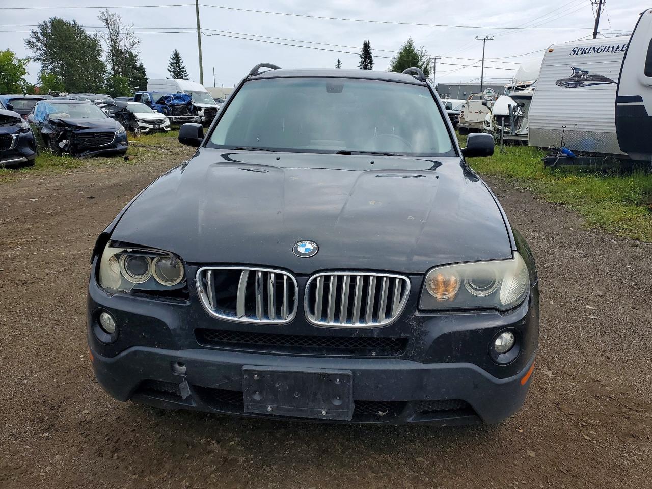 2008 Bmw X3 3.0si Black vin: WBXPC934X8WJ03219