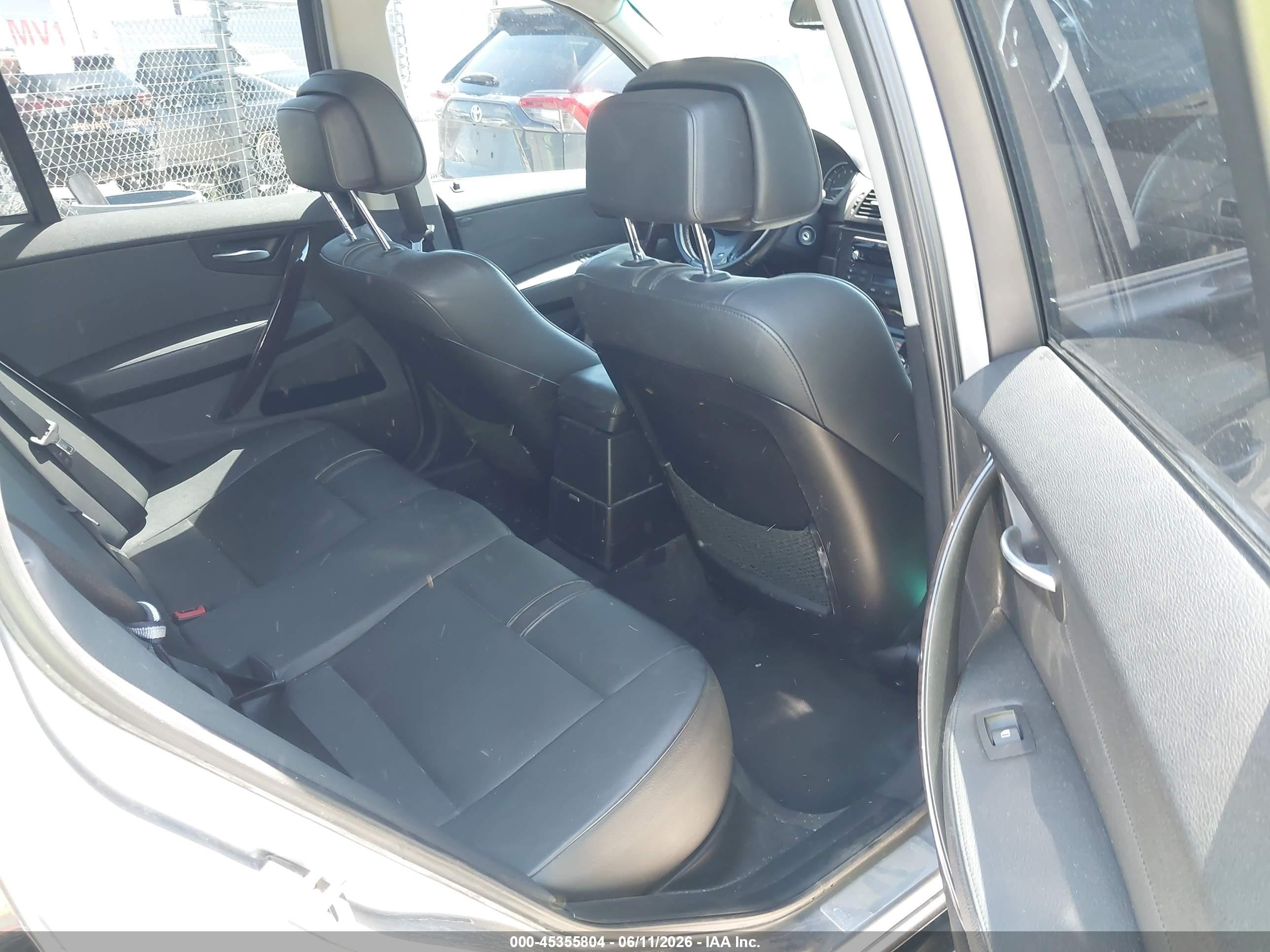 2008 Bmw X3 3.0si Серый vin: WBXPC934X8WJ04810