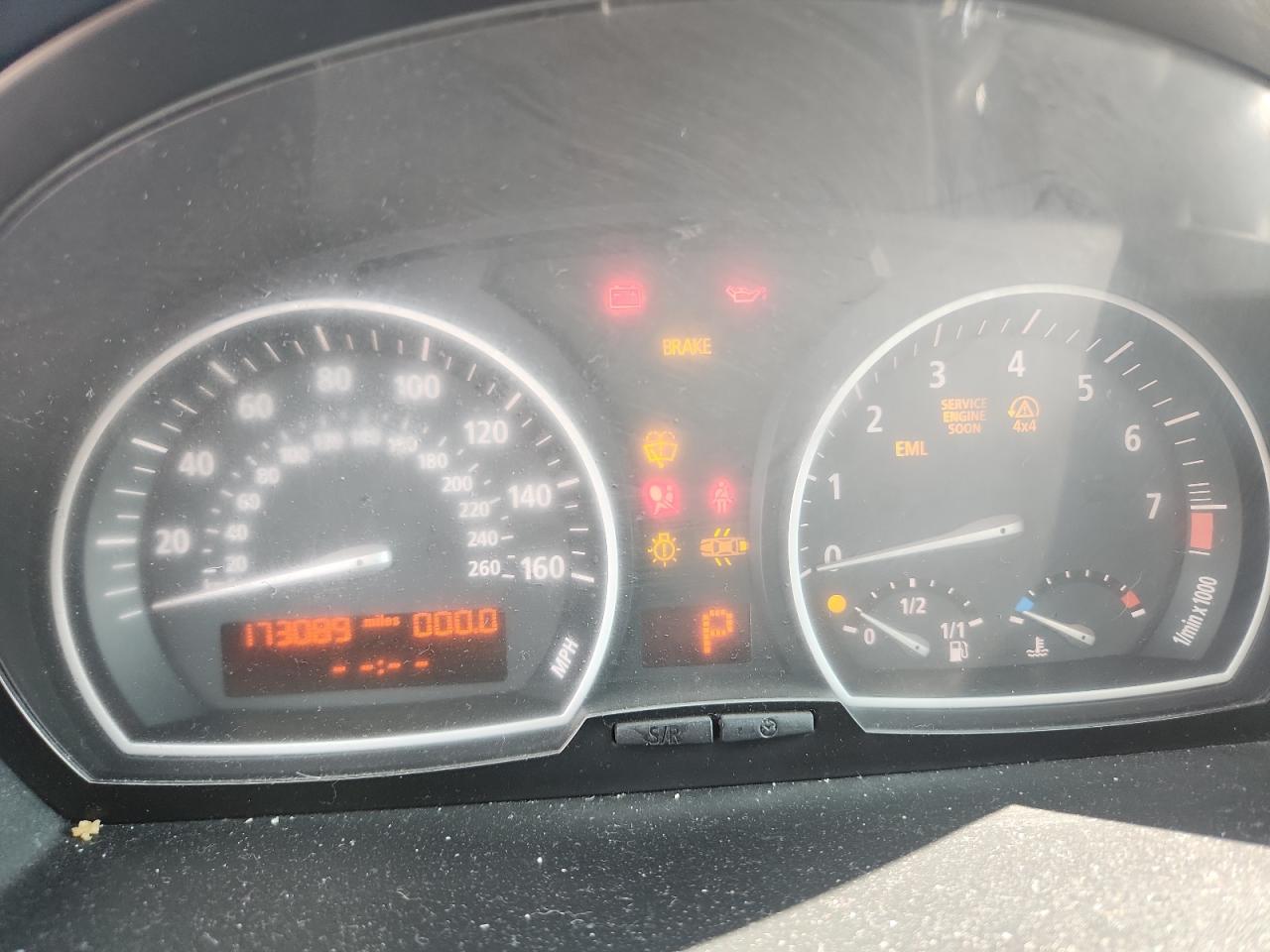 2008 Bmw X3 3.0si Silver vin: WBXPC934X8WJ15662