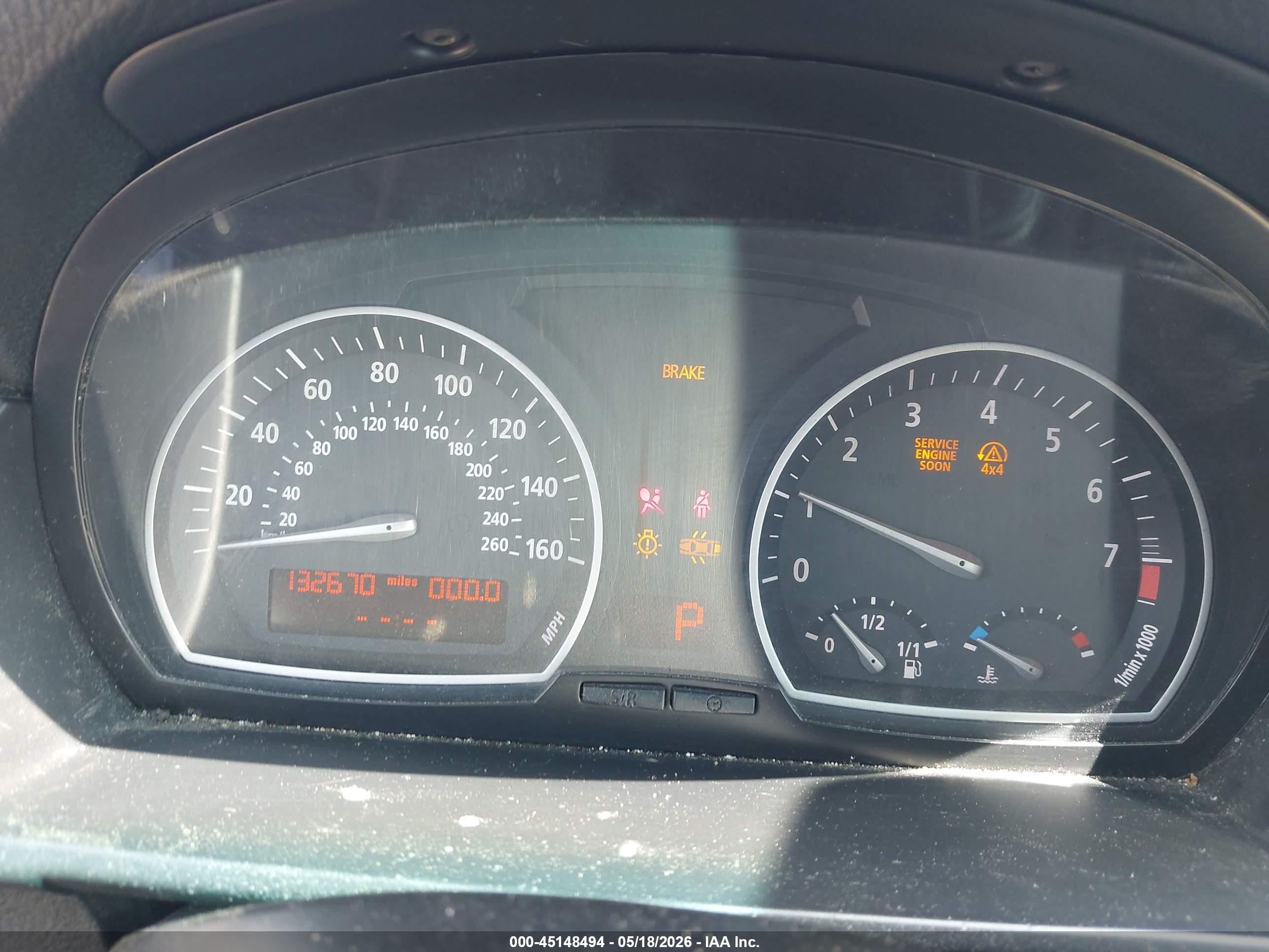 2008 Bmw X3 3.0si Black vin: WBXPC934X8WJ23941