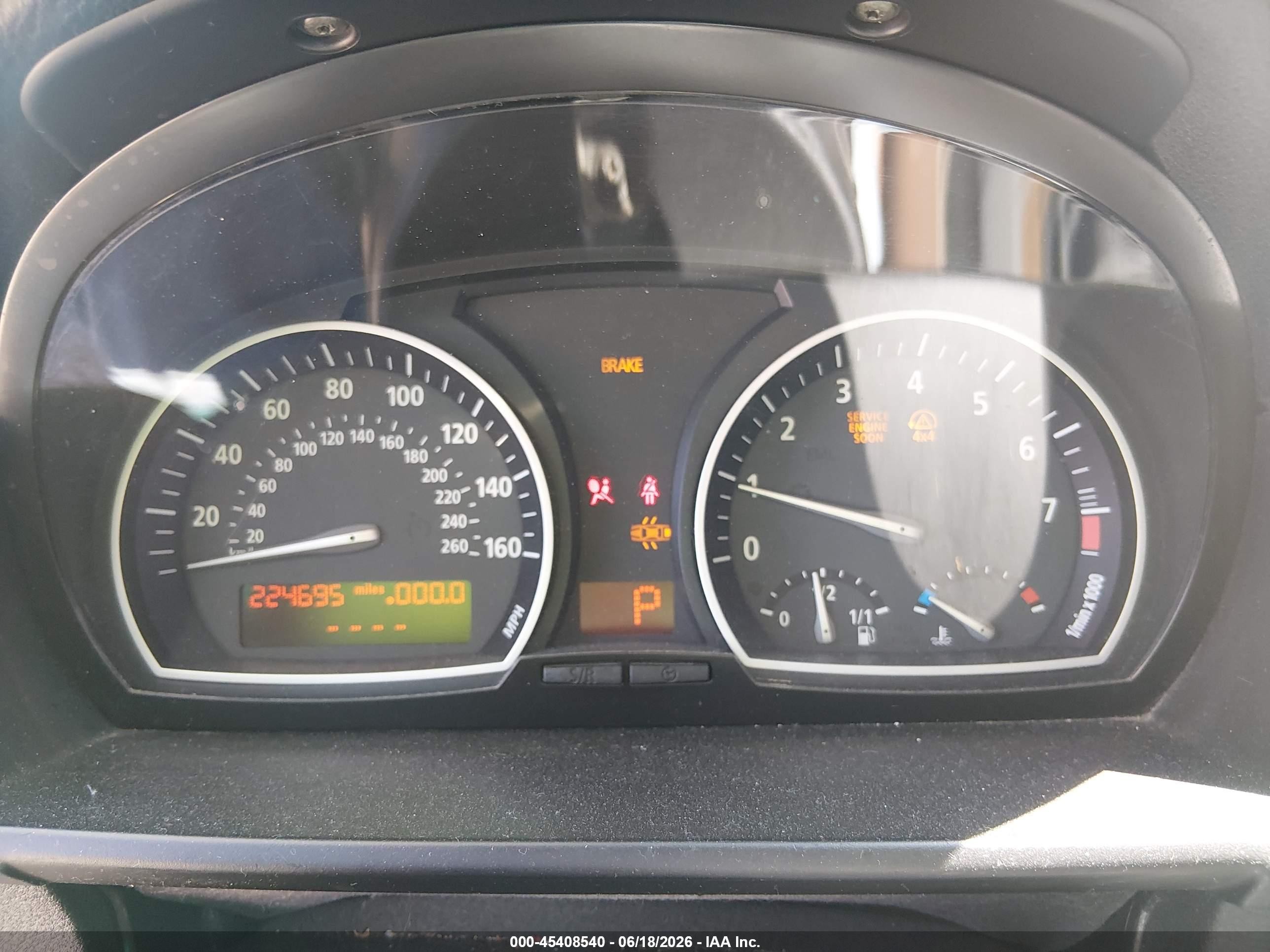 2010 Bmw X3 Xdrive30i Черный vin: WBXPC9C40AWJ31620