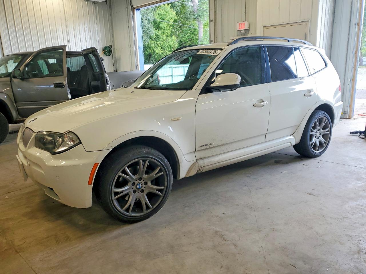 2010 Bmw X3 Xdrive30i White vin: WBXPC9C40AWJ39877