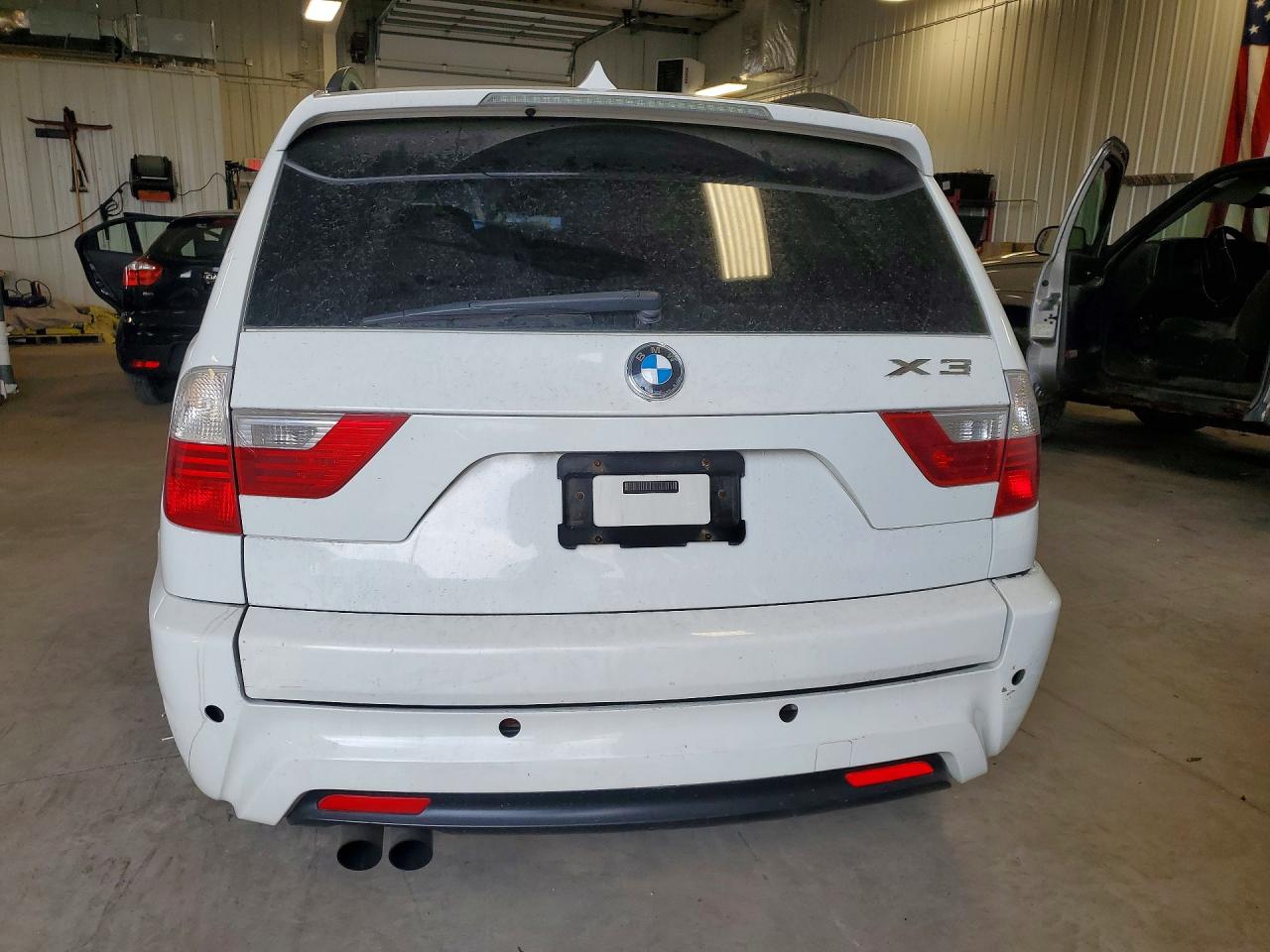 2010 Bmw X3 Xdrive30i Белый vin: WBXPC9C40AWJ39877