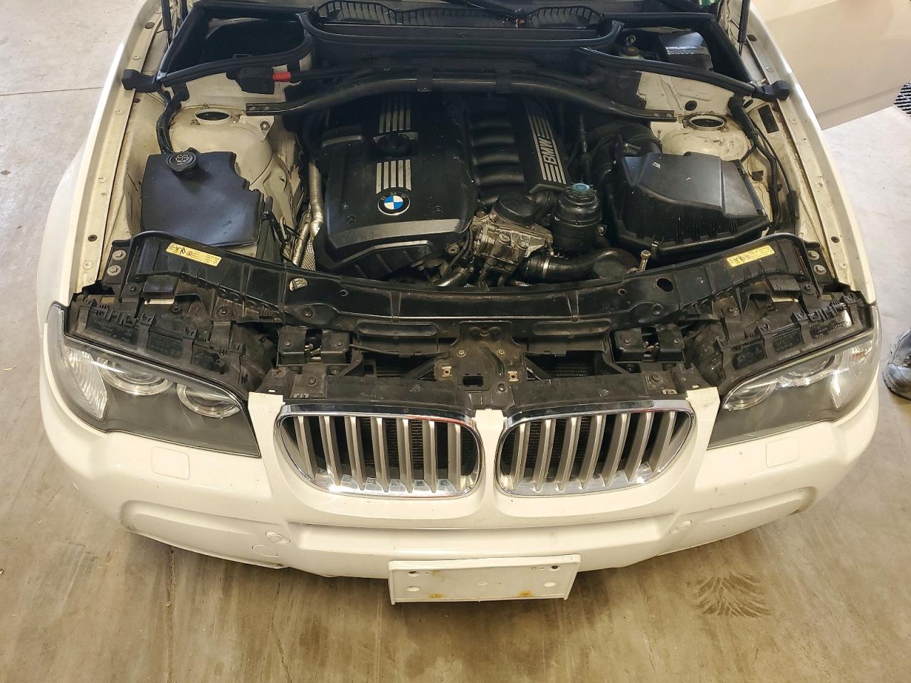 2010 Bmw X3 Xdrive30i Белый vin: WBXPC9C40AWJ39877