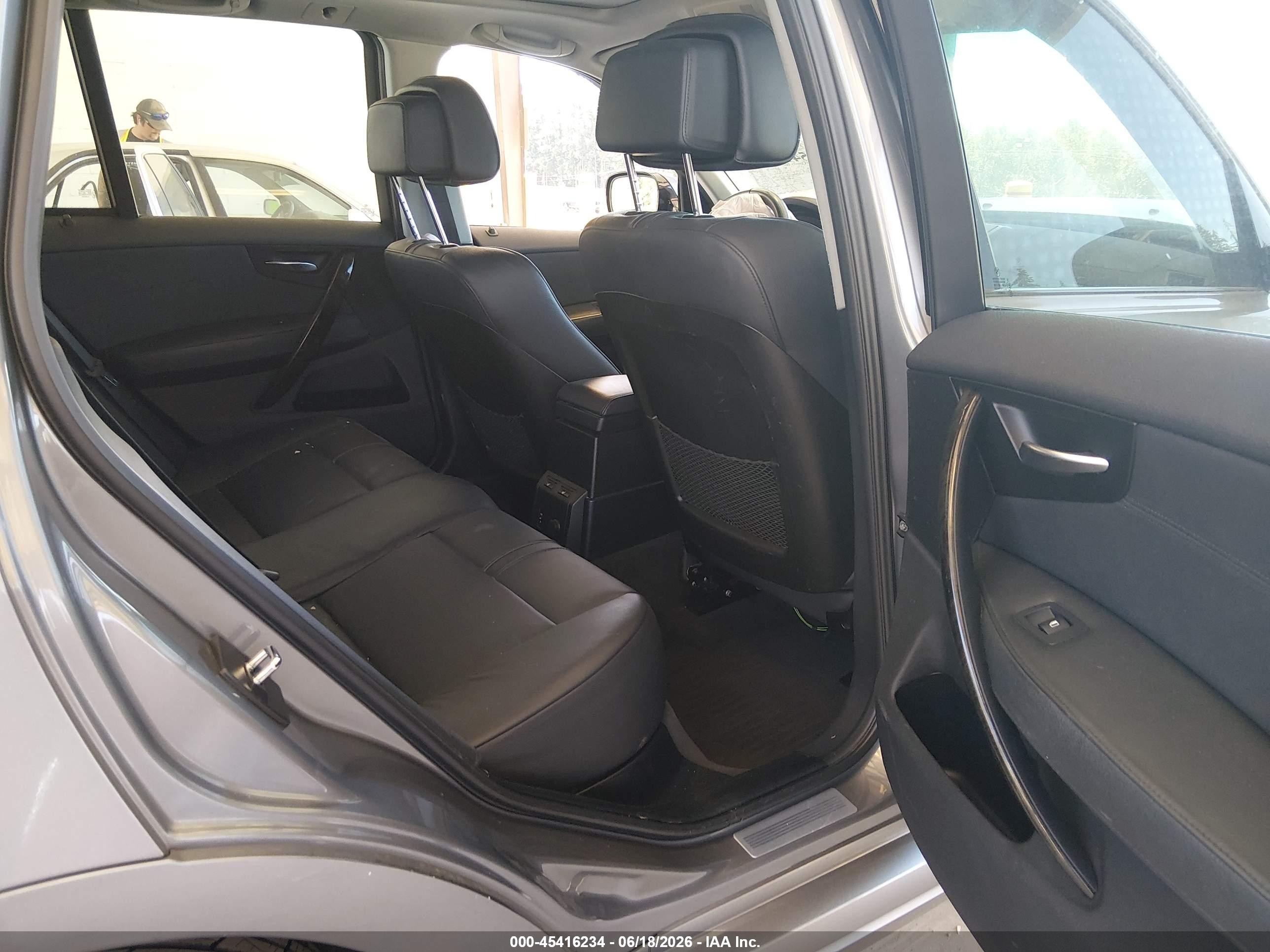 2010 Bmw X3 Xdrive30i Серый vin: WBXPC9C41AWJ33781