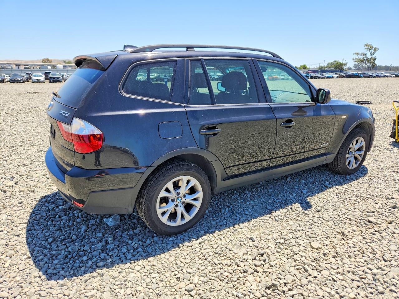 2010 Bmw X3 Xdrive30i Black vin: WBXPC9C41AWJ34560