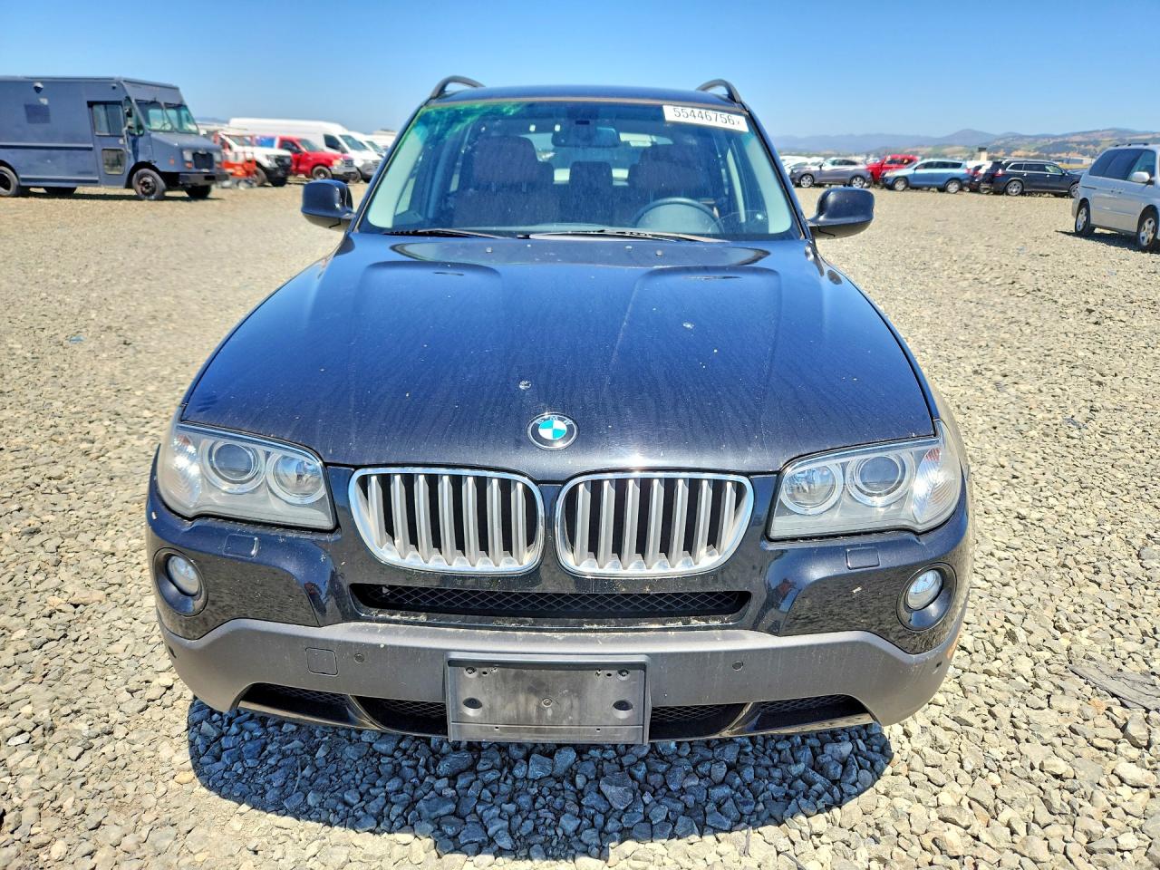 2010 Bmw X3 Xdrive30i Black vin: WBXPC9C41AWJ34560