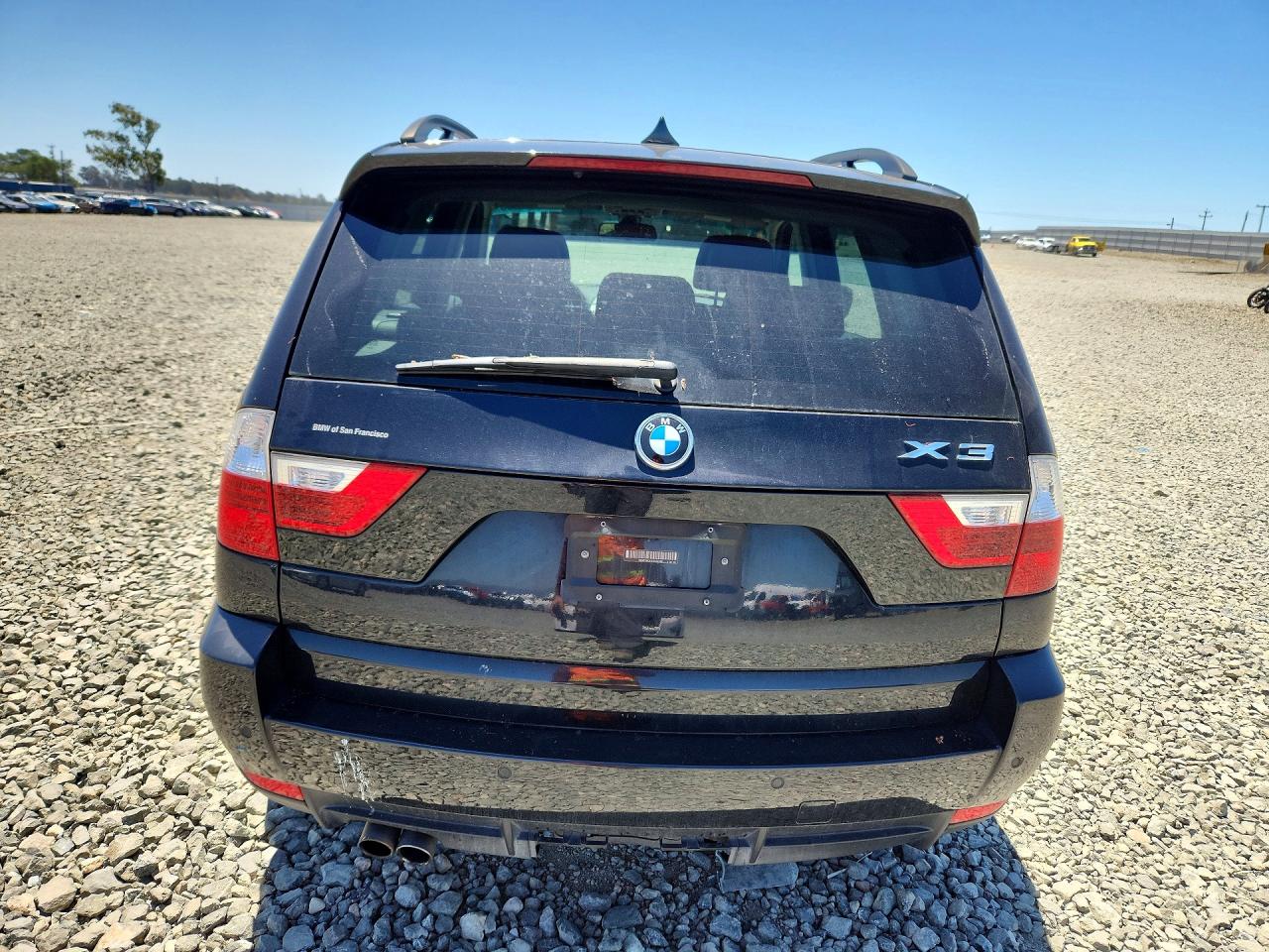 2010 Bmw X3 Xdrive30i Black vin: WBXPC9C41AWJ34560