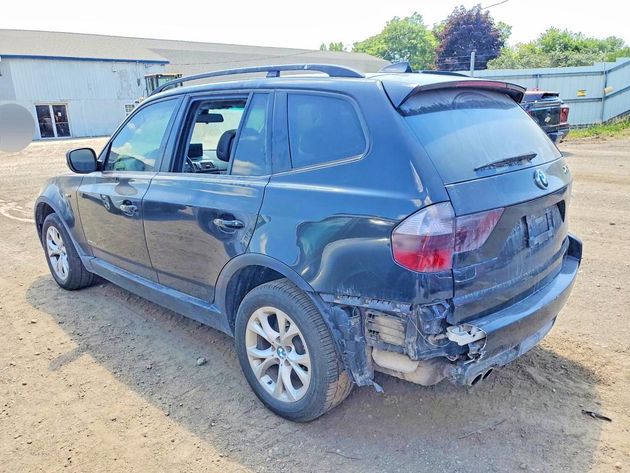 2010 Bmw X3 Xdrive30i Black vin: WBXPC9C41AWJ35224
