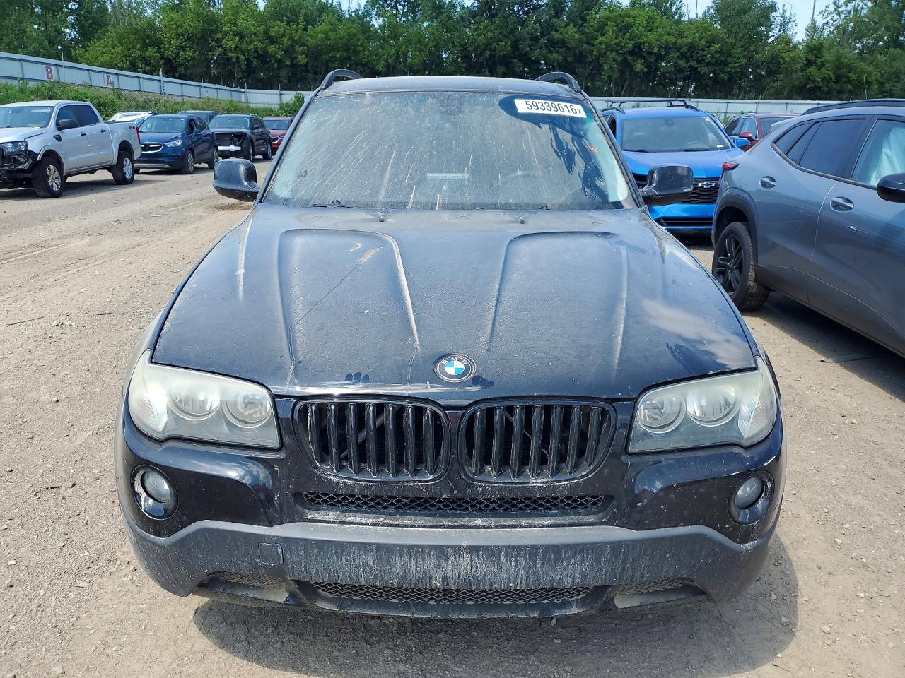 2010 Bmw X3 Xdrive30i Black vin: WBXPC9C41AWJ35224