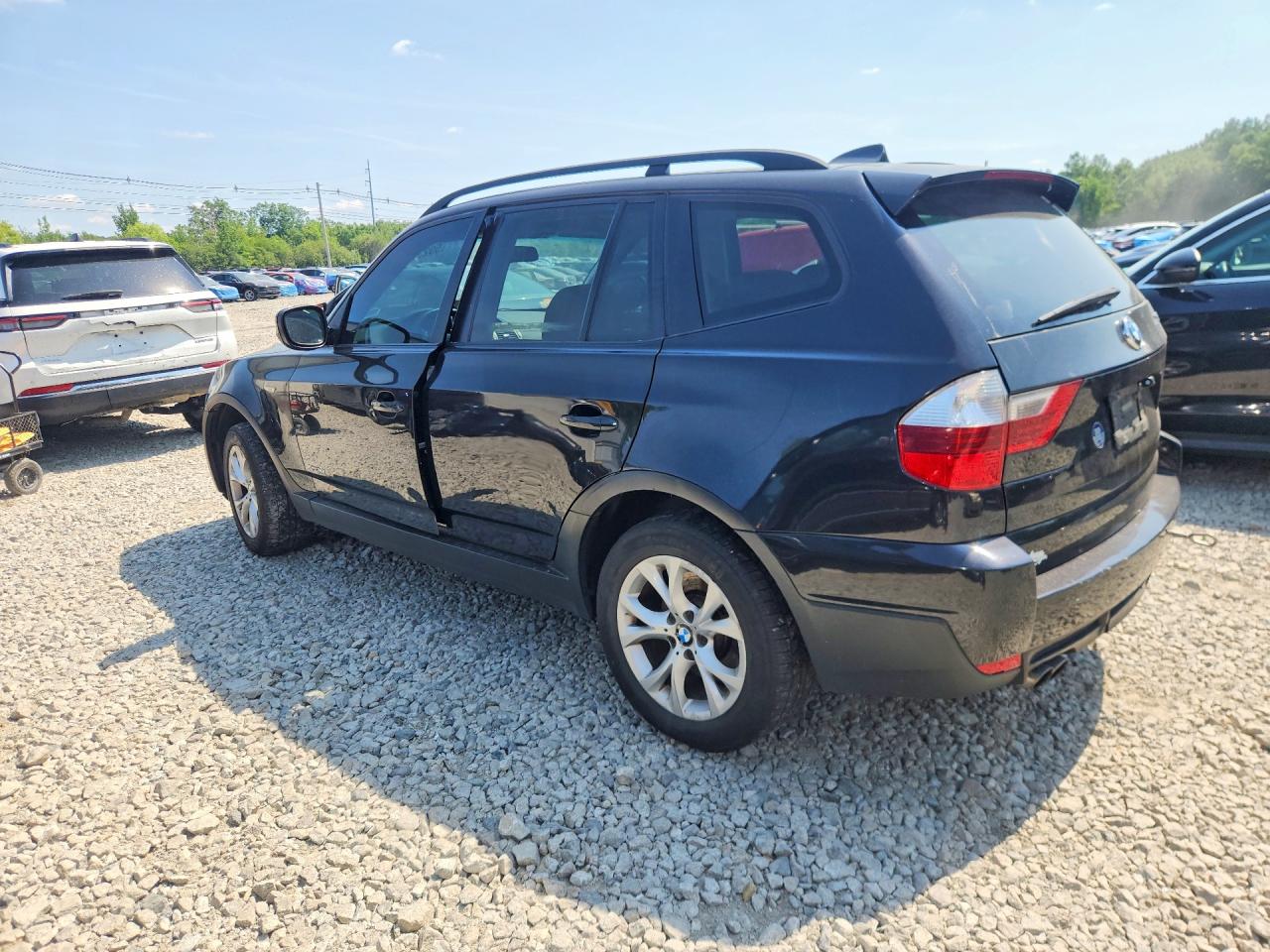 2010 Bmw X3 Xdrive30i Black vin: WBXPC9C41AWJ39029