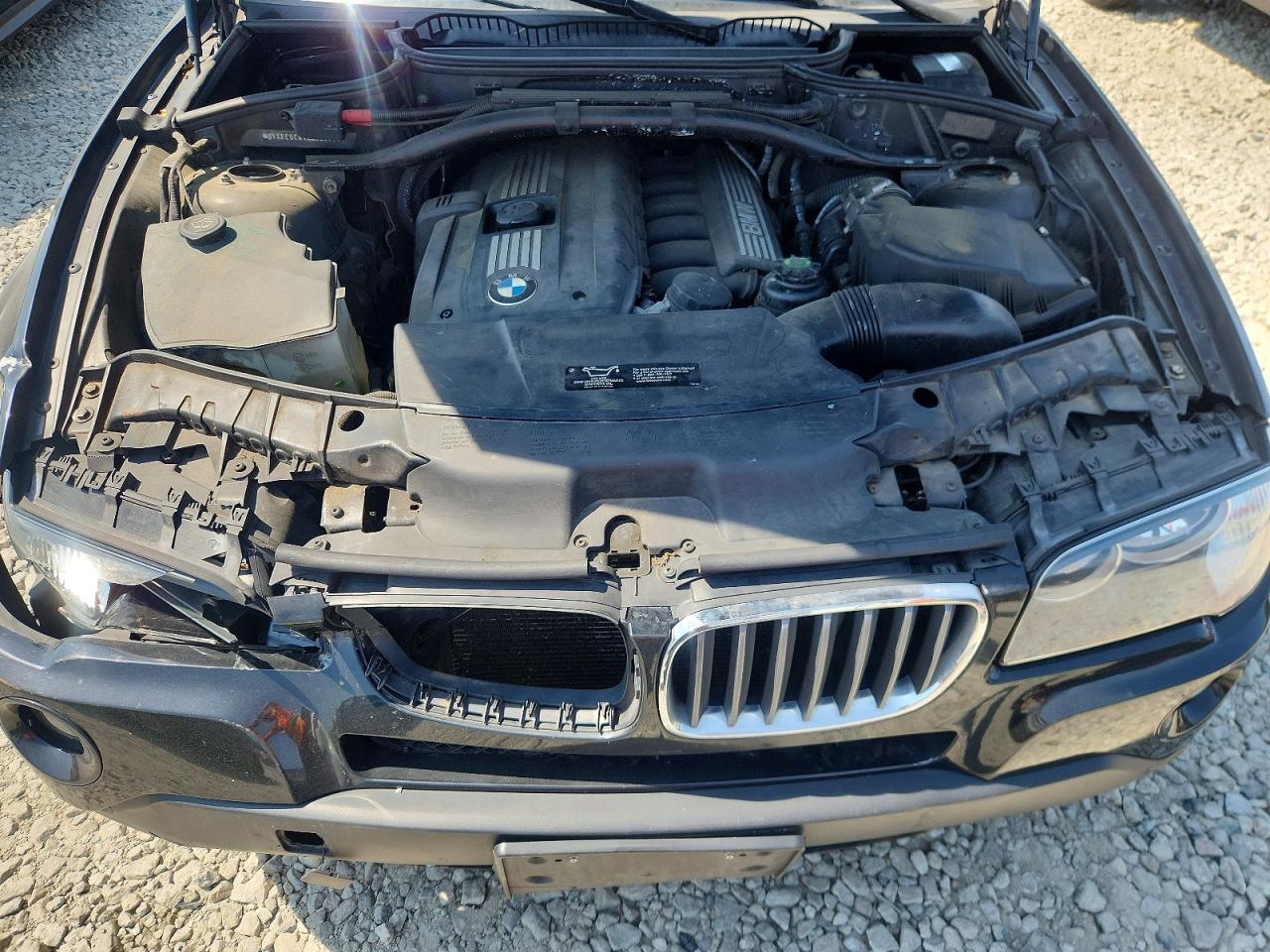 2010 Bmw X3 Xdrive30i Black vin: WBXPC9C41AWJ39029