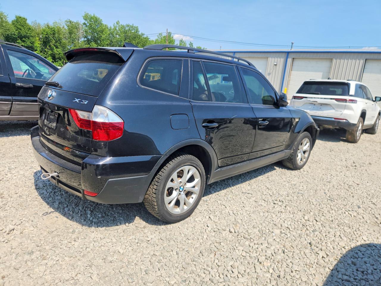 2010 Bmw X3 Xdrive30i Black vin: WBXPC9C41AWJ39029